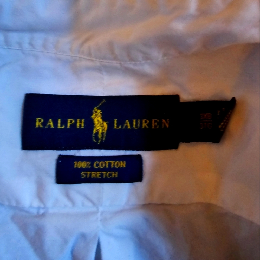 Polo cotton stretch button up